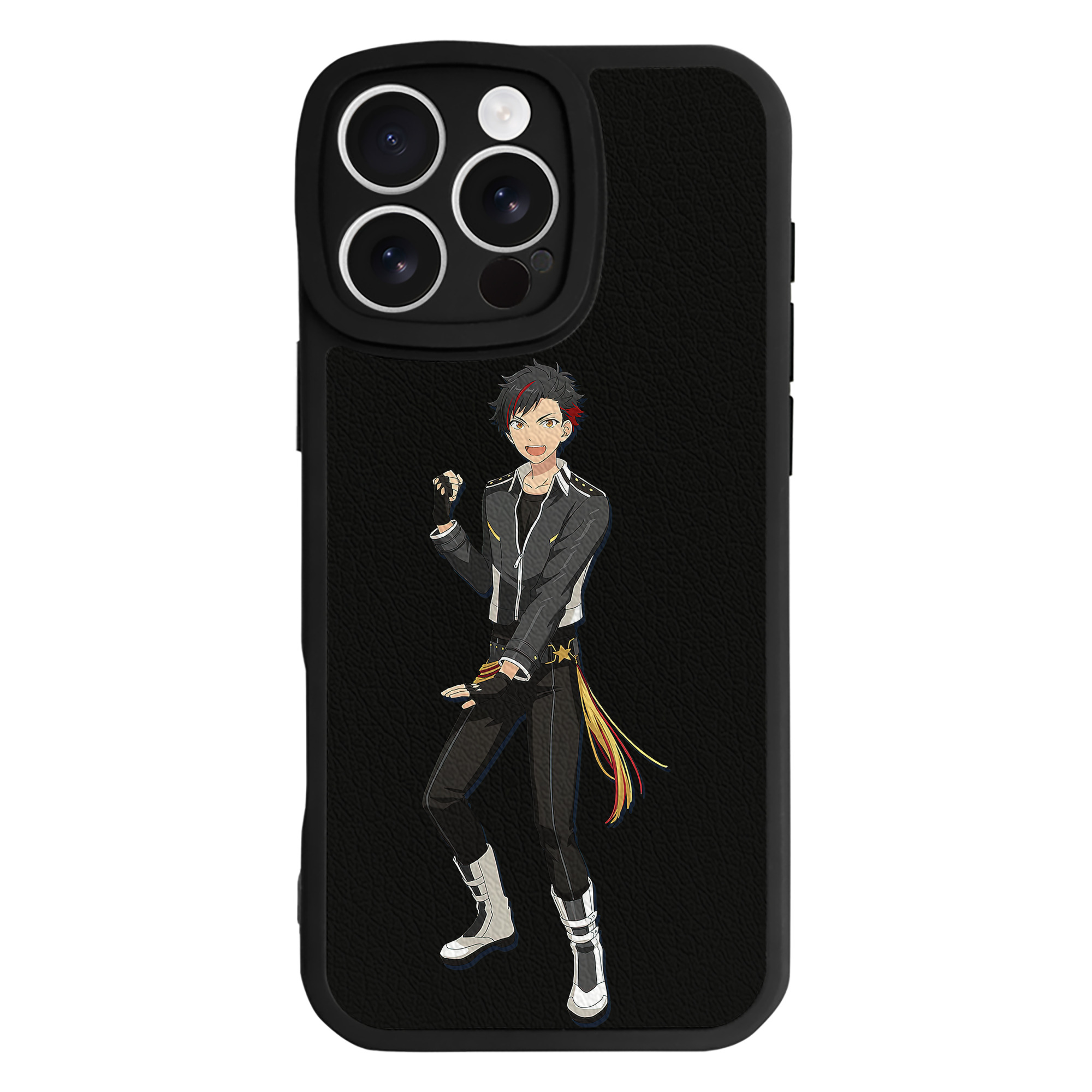 （画像用） あんさんぶるスターズ! Ensemble Stars 【iPhone 16シリーズ対応】シリコンスマホケース（レザー調） 材質：シリコン